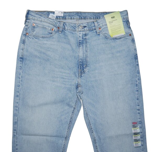 Levis 541 Athletic Fit Jeans Men's Size 38x34 Light Wash Stretch Flex Denim NWT - Picture 6 of 13